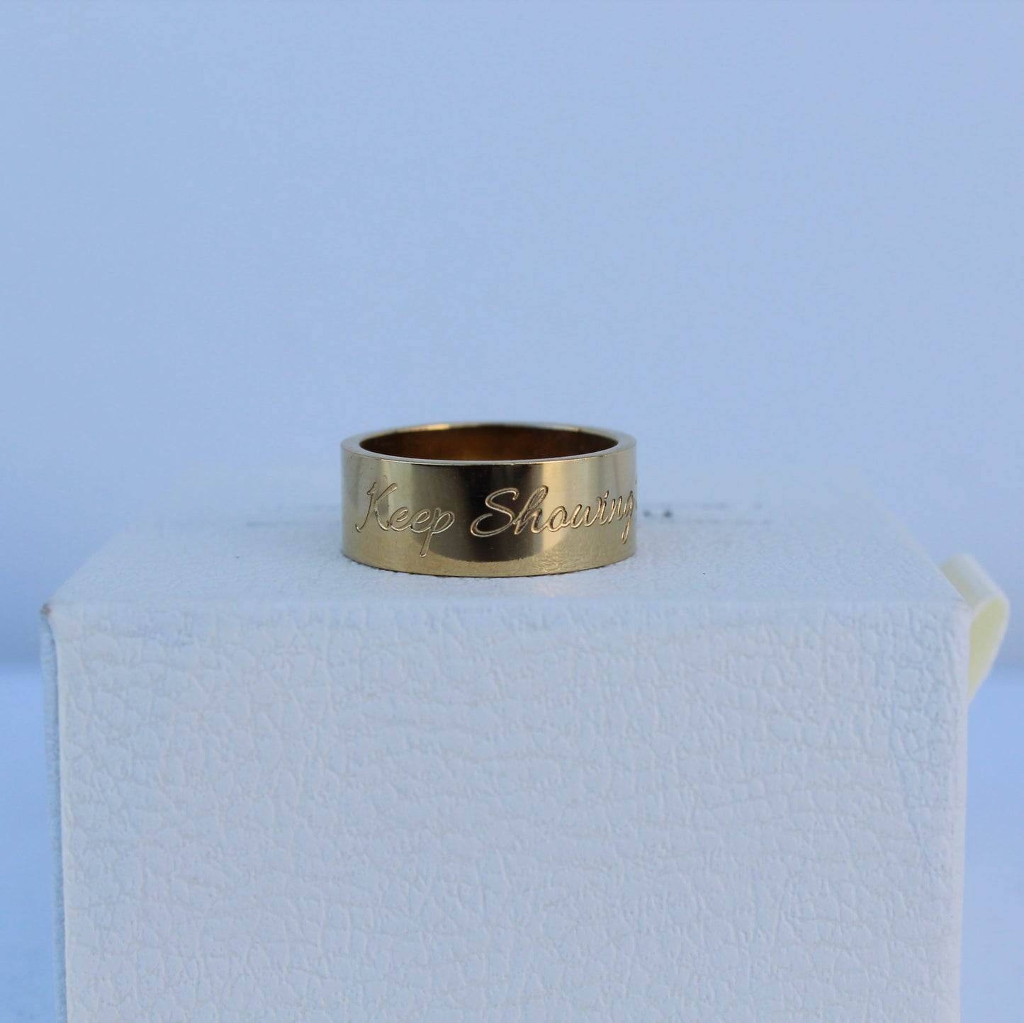 Bold 'Keep Showing Up'