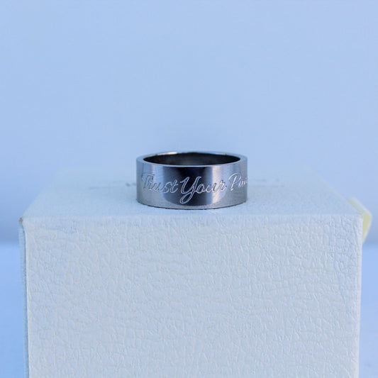 Bold 'Trust Your Pace'