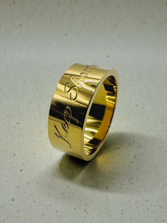 Bold 'Keep Showing Up'