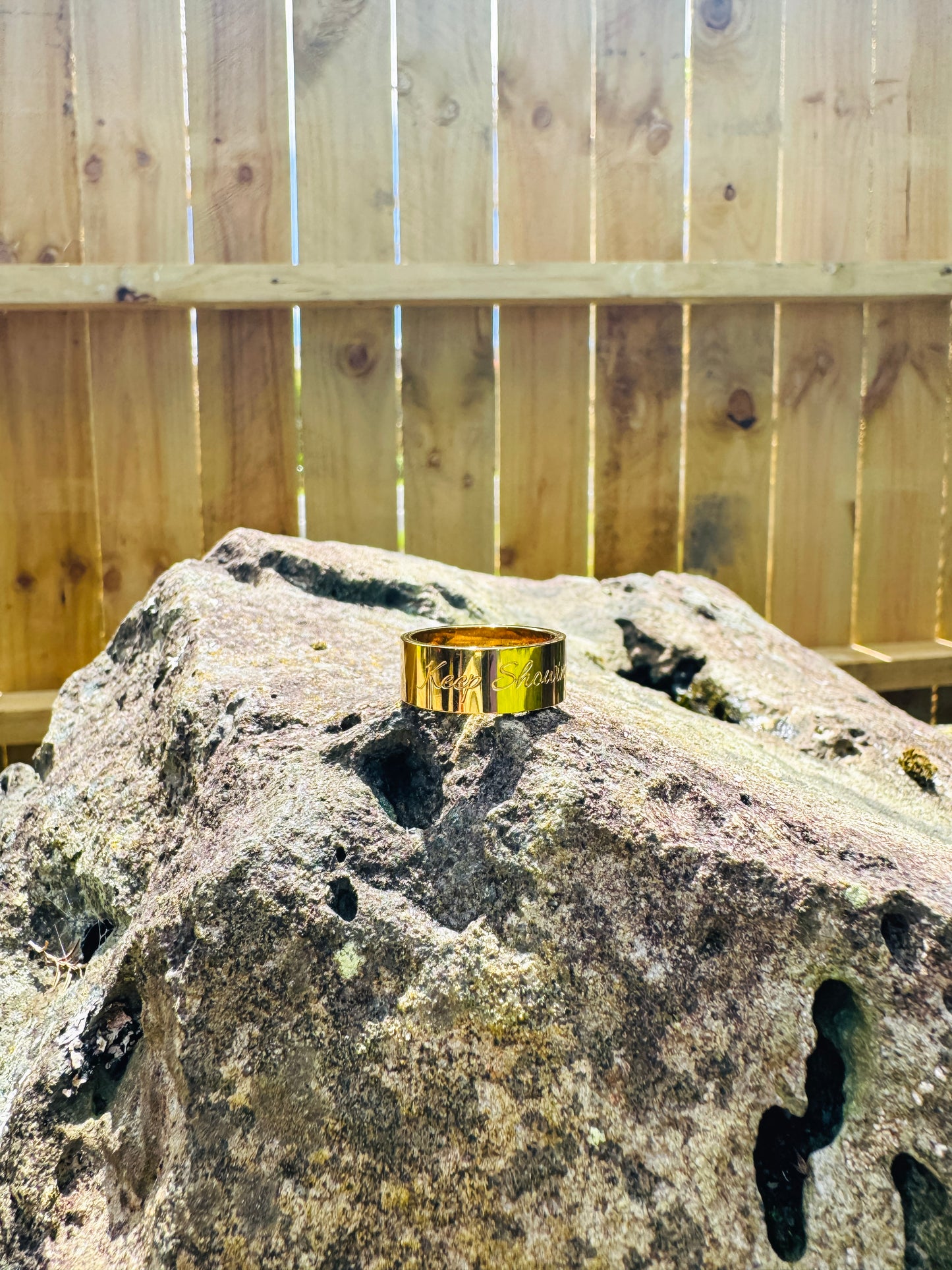 Bold 'Keep Showing Up'